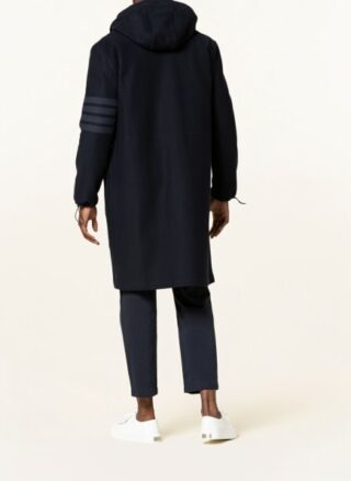 THOM BROWNE. Parka Herren, Blau