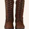 TOD'S Biker Boots Damen, Braun