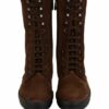 TOD'S Biker Boots Damen, Braun