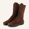 TOD'S Biker Boots Damen, Braun