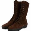 TOD'S Biker Boots Damen, Braun