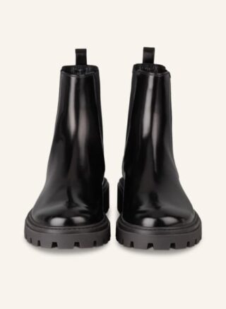 TOD'S Biker Boots Damen, Schwarz