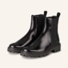 TOD'S Biker Boots Damen, Schwarz