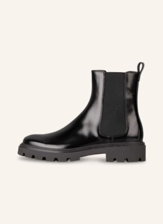 TOD'S Biker Boots Damen, Schwarz