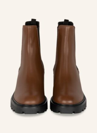 TOD'S Chelsea Boots Damen, Braun