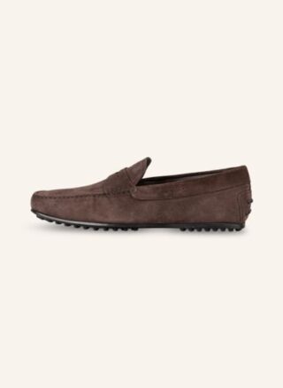 TOD'S City Gommino Slipper Herren, Braun