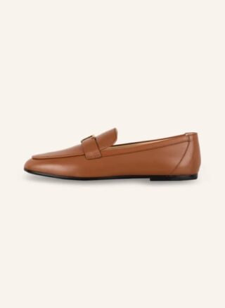 TOD'S Gomma Loafer Damen, Braun