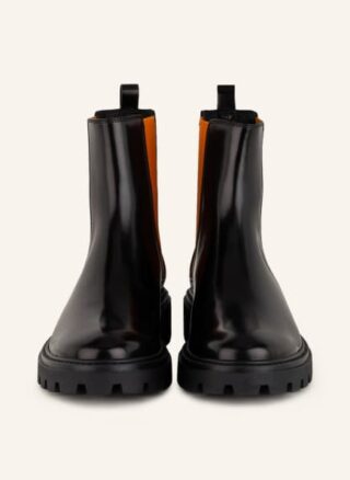 TOD'S Gomma Pesante Chelsea Boots Damen, Schwarz