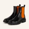 TOD'S Gomma Pesante Chelsea Boots Damen, Schwarz