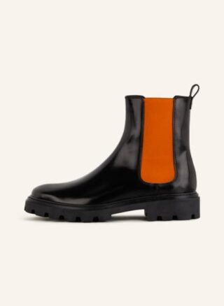 TOD'S Gomma Pesante Chelsea Boots Damen, Schwarz