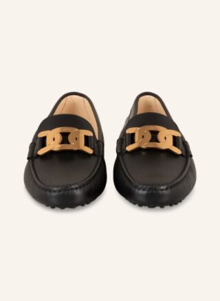 TOD'S Gommini Mokassins Damen, Schwarz