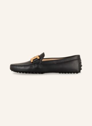 TOD'S Gommini Mokassins Damen, Schwarz