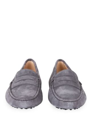 TOD'S Gommino Mokassins Damen, Grau
