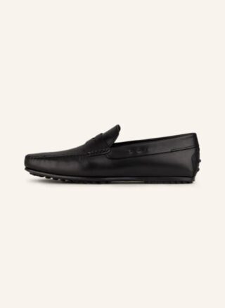TOD'S Mokassin Slipper Herren, Schwarz