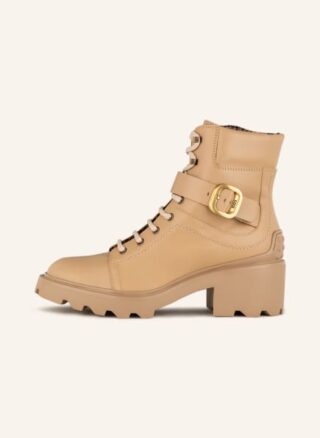 TOD'S Schnürboots Damen, Braun
