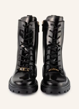 TOD'S Schnürboots Damen, Schwarz