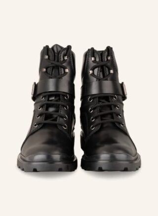 TOD'S Schnürboots Herren, Schwarz