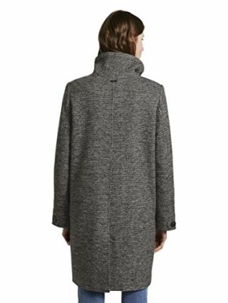TOM TAILOR Mantel Damen, Schwarz