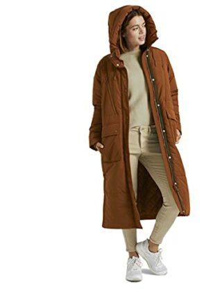 TOM TAILOR Steppmantel Damen, Braun