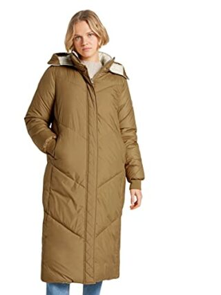TOM TAILOR Steppmantel Damen, Braun
