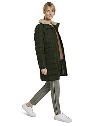 TOM TAILOR Steppmantel Damen, Grün
