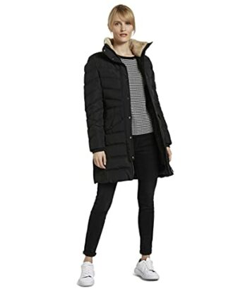 TOM TAILOR Steppmantel Damen, Schwarz