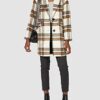 TOM TAILOR Wollmantel Damen, Beige