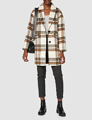 TOM TAILOR Wollmantel Damen, Beige