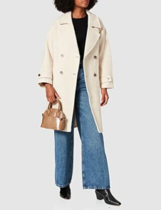 TOM TAILOR Wollmantel Damen, Beige