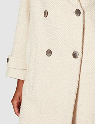 TOM TAILOR Wollmantel Damen, Beige