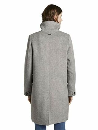 TOM TAILOR Wollmantel Damen, Grau