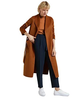 TOM TAILOR mine to five Wollmantel Damen, Orange
