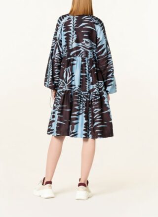 TONNO & PANNA Gianna Hemdblusenkleid Damen, Blau