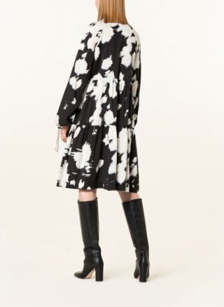 TONNO & PANNA Gianna Hemdblusenkleid Damen, Schwarz