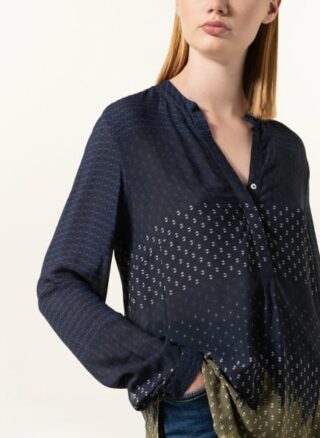 TONNO & PANNA Miley Blusenshirt Damen, Blau