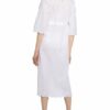 TORY BURCH Broderie Strandkleid Damen, Weiß