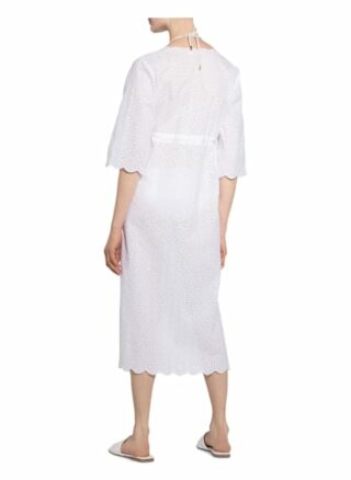 TORY BURCH Broderie Strandkleid Damen, Weiß