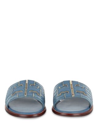 TORY BURCH Ines Pantoletten Damen, Blau