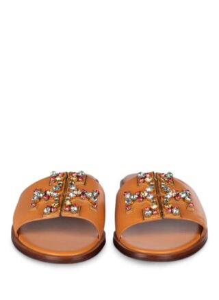 TORY BURCH Ines Pantoletten Damen, Weiß