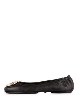 TORY BURCH Minnie Ballerinas Damen, Schwarz