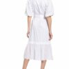 TORY BURCH Strandkleid Damen, Weiß