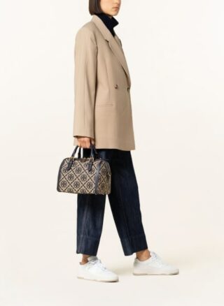 TORY BURCH T Monogram Schultertasche Damen, Blau