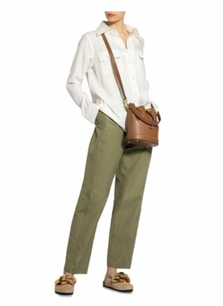 TORY BURCH T Monogramm Beuteltasche Damen, Braun