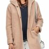 TRIANGLE Wollmantel Damen, Beige