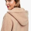 TRIANGLE Wollmantel Damen, Beige