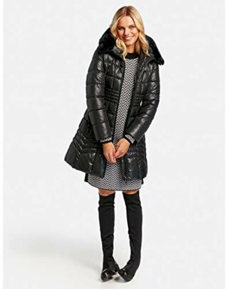 Taifun Steppmantel Damen, Schwarz