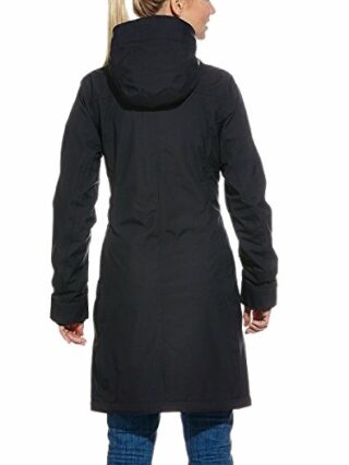 Tatonka Tabara Coat Steppmantel Damen, Schwarz