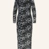 Ted Baker Alicah Samtkleid Damen, Schwarz