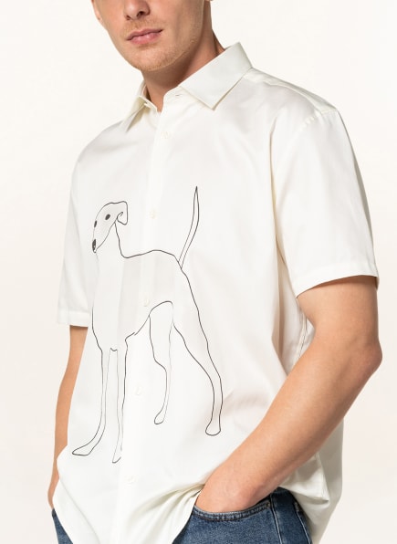 Ted Baker Botchey Kurzarm-Hemd Herren, Weiß Ted Baker Botchey Kurzarm-Hemd Herren, Weiß