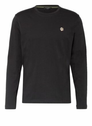 Ted Baker Canada Longsleeve Herren, Schwarz